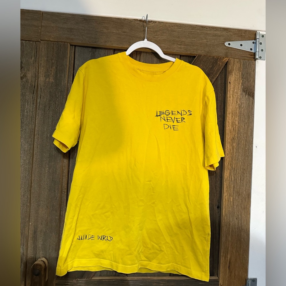 Vlone X Juice WRLD Inferno Legends Never Die Size XL T-Shirt